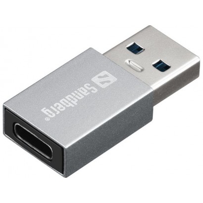 136-46 136-46 Sandberg USB-A to USB-C Dongle NONE - Only use for non-battery items
