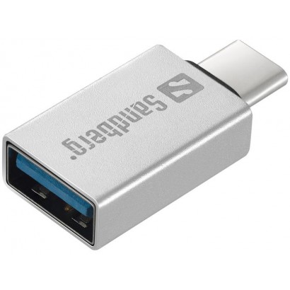 136-24 136-24 Sandberg USB-C to USB 3.0 Dongle Aluminium