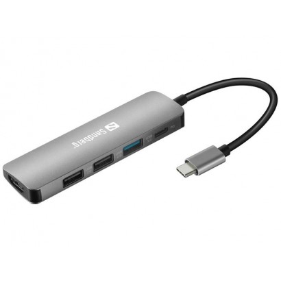 136-32 136-32 Sandberg USB-C Dock HDMI3xUSBPD 100W N/A