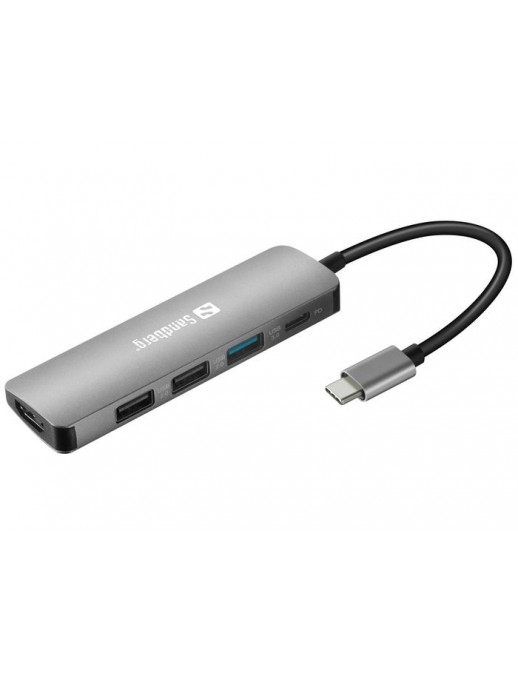 136-32 136-32 Sandberg USB-C Dock HDMI3xUSBPD 100W N/A