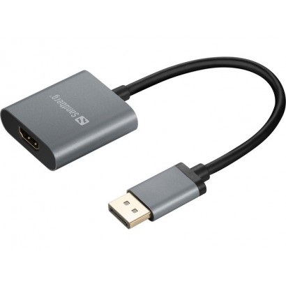 509-19 509-19 Sandberg DisplayPort 1.4 to HDMI 2.0 4K Adapter NONE - Only use for non-battery items