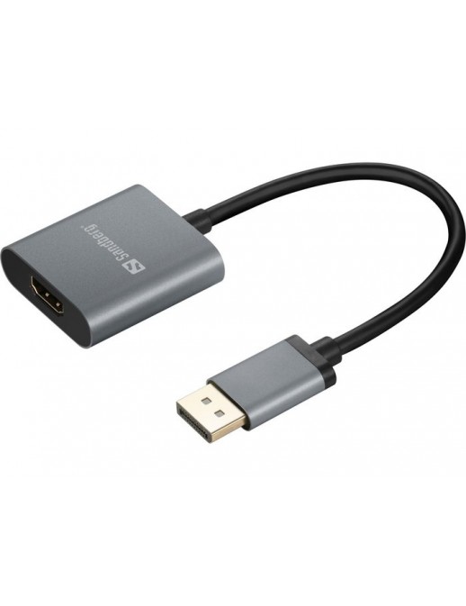 509-19 509-19 Sandberg DisplayPort 1.4 to HDMI 2.0 4K Adapter NONE - Only use for non-battery items