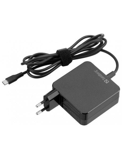 135-79 135-79 Sandberg USB-C AC Charger PD65W EU 2M 1 m