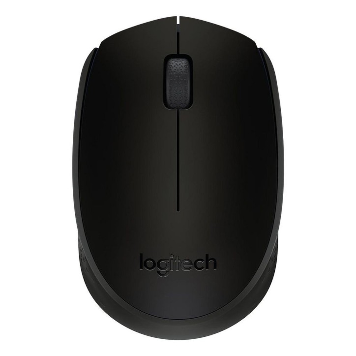 910-004798 Logitech Wireless Mouse, USB, 1AA battery, Black 821897 Ambidextrous