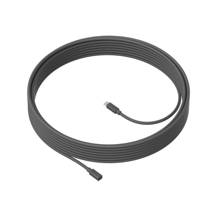 950-000005 Logitech 10 meter extension cable for Expansion Mic for MeetUp Logitech