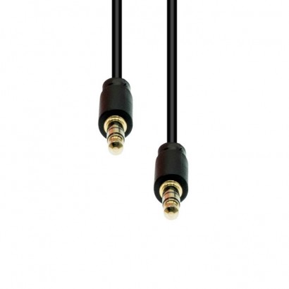 M3S-015 M3S-015 ProXtend Mini-Jack 3-Pin Slim Cable M-M Black 1.5M TOOL003 NONE - Only use for non-battery items