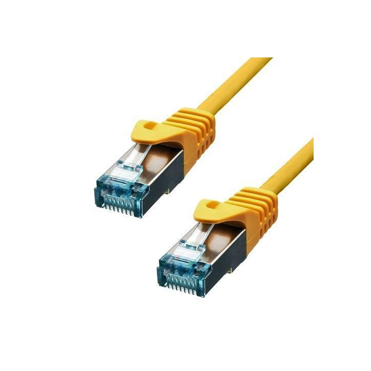 6ASFTP-015Y ProXtend CAT6A S/FTP CU LSZH Ethernet Cable Yellow 1.5m 829524 NONE - Only use for non-battery items