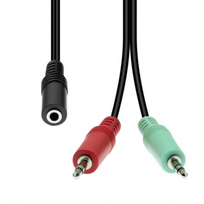 M4F2XM3-004 M4F2XM3-004 ProXtend Mini-Jack 4-Pin to 2x 3-Pin Cable F-M Black 40cm 835224 NONE - Only use for non-battery items