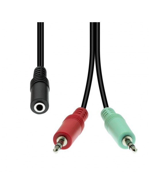 M4F2XM3-004 M4F2XM3-004 ProXtend Mini-Jack 4-Pin to 2x 3-Pin Cable F-M Black 40cm 835224 NONE - Only use for non-battery items
