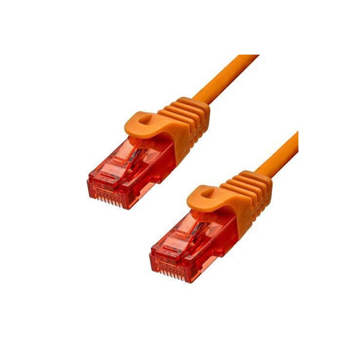 6UTP-005O ProXtend CAT6 U/UTP CU LSZH Ethernet Cable Orange 50cm 835238 NONE - Only use for non-battery items