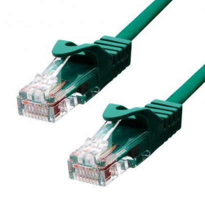 5UTP-005GR 5UTP-005GR ProXtend CAT5e U/UTP CU PVC Ethernet Cable Green 50cm 829533 NONE - Only use for non-battery items