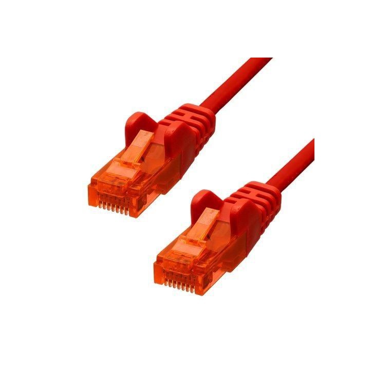 V-6UTP-05R ProXtend CAT6 U/UTP CCA PVC Ethernet Cable Red 5m 832256 NONE - Only use for non-battery items
