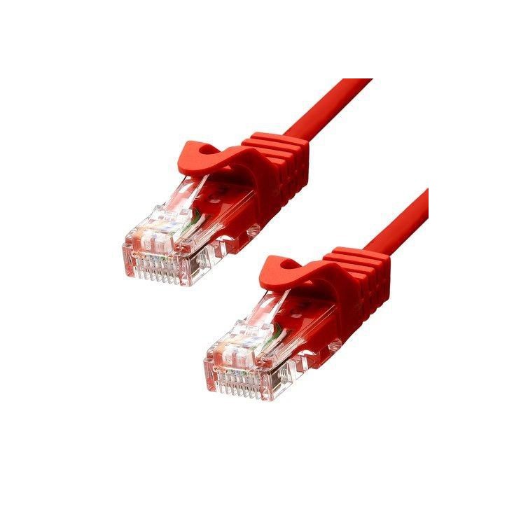 5UTP-02R ProXtend CAT5e U/UTP CU PVC Ethernet Cable Red 2m 835283 NONE - Only use for non-battery items