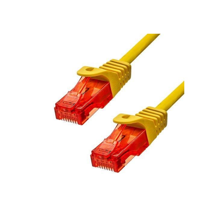 6UTP-05Y ProXtend CAT6 U/UTP CU LSZH Ethernet Cable Yellow 5m 832259 NONE - Only use for non-battery items