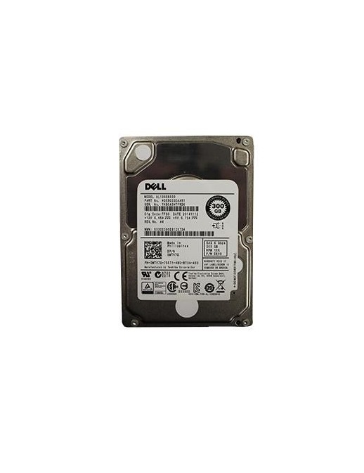 MTV7G MTV7G Dell HDD, 300GB, 512b, SAS, 10K RPM, 2.5 inch, 64MB, Toshiba, AL13SE 0T2JX4 Server/workstation