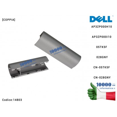 14803 Copri Cerniere Coperchio DELL Inspiron 3510 3511 3515 3520 3521 3525 [COPPIA] AP3ZP000H10 AP3ZP000I10 05TK5F 028GNY 5TK...