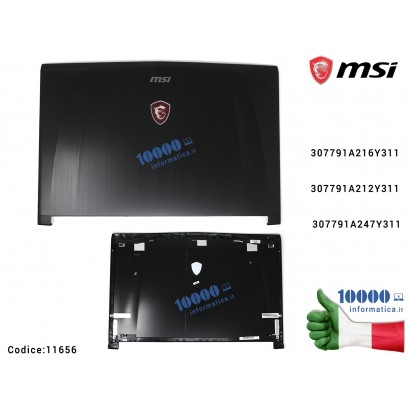 307-791A247-Y31 Cover LCD MSI GE72 GE72MVR GE72VR Apache Pro (MS-179B) (MS-1792) (MS-1793) (MS-1794) (MS-1795) (MS-1799) 3077...