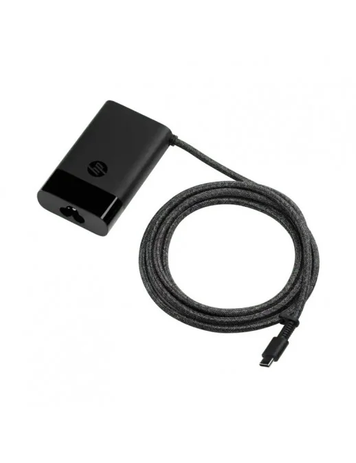 M54350-001 M54350-001 HP Slim AC adapter with USB-C, 65W output, compact design, built-in surge protection, compatible with H...