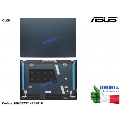 90NB0WC1-R7A010 Cover LCD ASUS ZenBook 14 OLED UX3402 [Ponder Blue] UX3402Z UX3402ZA UX3402V UX3402VA 90NB0WC1-R7A010