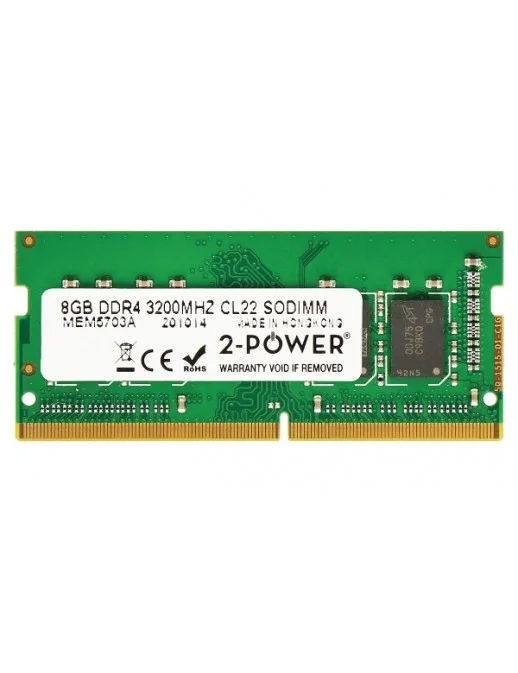 2P-KCP432SS8/8 2P-KCP432SS8/8 8GB DDR4 3200MHz CL22 SODIMM