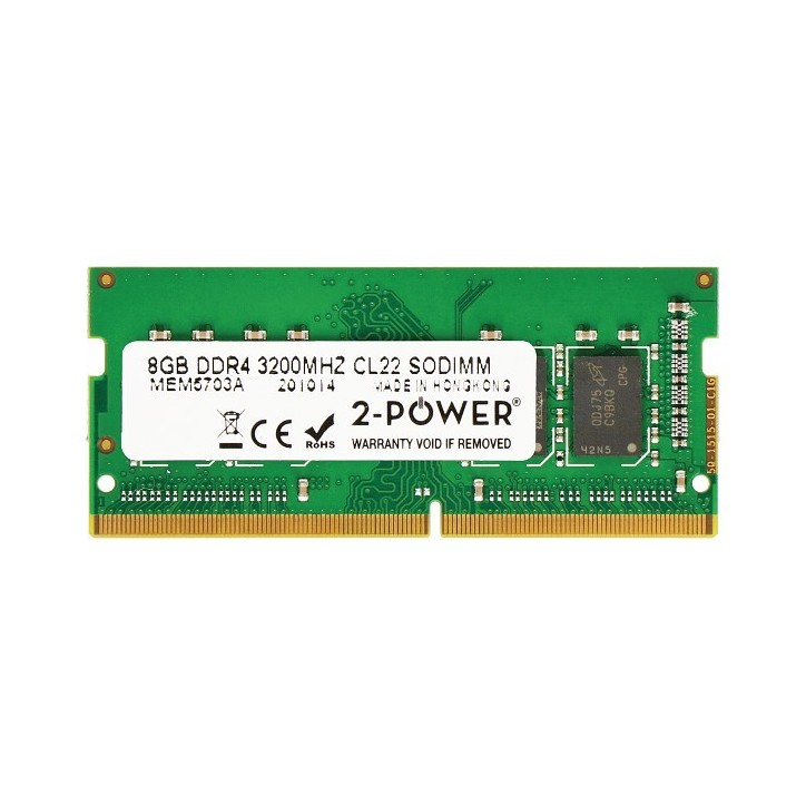2P-KCP432SS8/8 8GB DDR4 3200MHz CL22 SODIMM