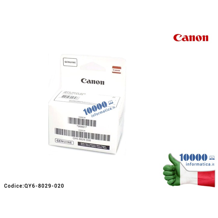 QY6-8029-020 Canon Print Head Black 44103110