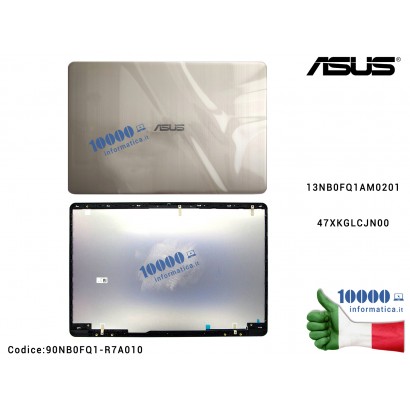 90NB0FQ1-R7A01 COVER LCD NOTEBOOK ASUS S510UF S510UN S510UQ ORO GOLD ALLUMINIO VERSIONE 1 Cover LCD ASUS VivoBook X510 S510 F...