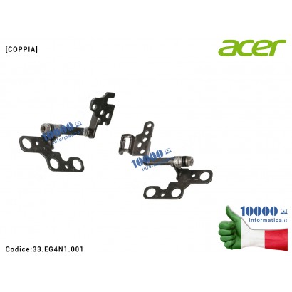 33.EG4N1.001 Cerniere Hinges ACER Swift SF314-41G SF314-56G SF314-56 [COPPIA] 33.EG4N1.001 33EG4N1001
