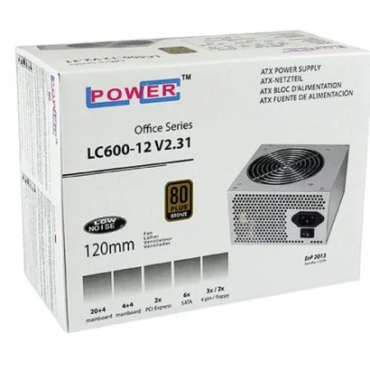 LC600-12 V2.31 LC-Power Alimentatore ATX 450W 80 Plus Bronze LC600-12 LC-POWER LC600-12 V2.31, 450W max., Active PFC, OVP/OPP...