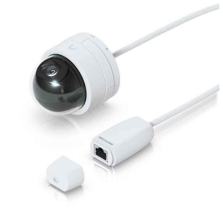 UVC-G5-DOME-ULTRA Ubiquiti 1/2.4" CMOS, 4MP 2688 x 1512 (16:9) video, IR LED, Dual-core Arm Cortex-A7, PoE, IK06, Aluminum alloy