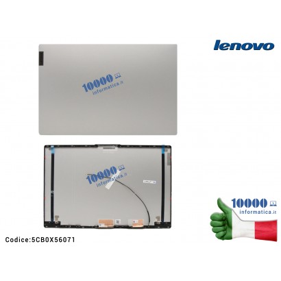 14844 Cover LCD Scocca Superiore LENOVO ideapad 5-15IIL05 Grigia - 5CB0X56071 Cover Scocca Lenovo Ideapad 5 15IIL05 15ARE05 1...