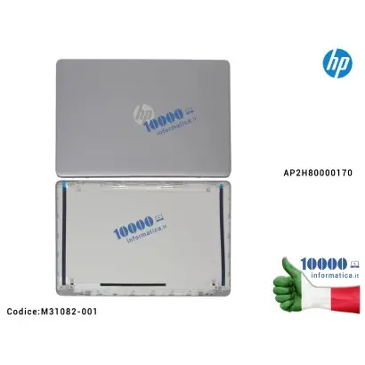 M31082-001 Cover LCD [Asteroid Silver] HP 250 G8 255 G8 15S-DU 15S-DY 15-DW TPN-C139 (ARGENTO) M31082-001 AP2H80000170