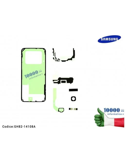 GH82-14108A Kit Adesivo Display Cover Batteria SAMSUNG Galaxy S8 SM-G950F