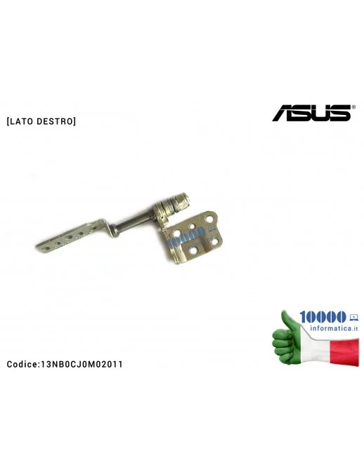 13NB0CJ0M02011 Cerniera Hinge ASUS [DX] ZenBook UX310 UX310UA UX310UQ [LATO DESTRO] 13NB0CJ0M02011