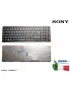 149089211 Tastiera Italiana SONY SVE15 SVE151 SVE152 (NERA) 149031951 V133846AS1 149089211IT Keyboard ITA