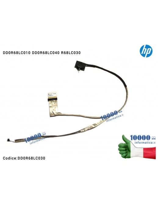 DD0R68LC030 Cavo Flat LCD HP Pavilion 17-E DD0R68LC010 DD0R68LC040 DD0R68LC030 R68LC030