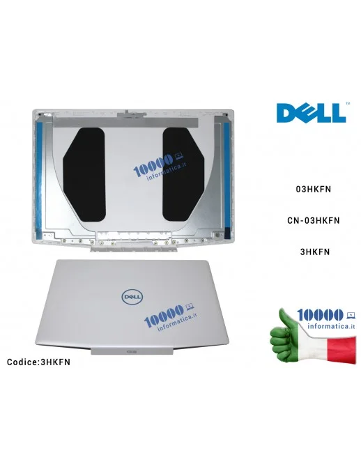 3HKFN Cover LCD DELL G3 15 3590 3500 (BIANCA/LOGO BLU) 03HKFN CN-03HKFN 3HKFN 460.0H70Q.0001