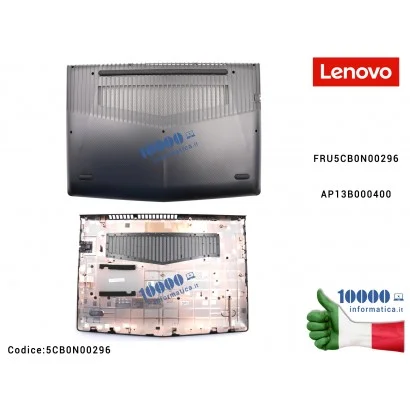 5CB0N00296 Bottom Case Scocca Inferiore [NERO] LENOVO Legion Y520-15IKBN (80WK) Y520 R520 R720 AP13B000400 5CB0N00296 FRU5CB0...