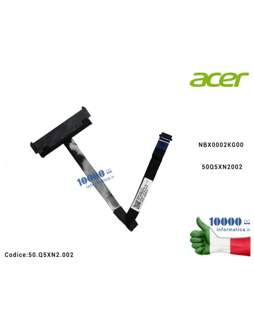 50.Q5XN2.002 Cavo Hard Disk HDD ACER Nitro 5 AN515-43 AN515-44 AN517-71 AN517-51 FH50P HDD FFC NBX0002KG00 50Q5XN2002 50.Q5XN...