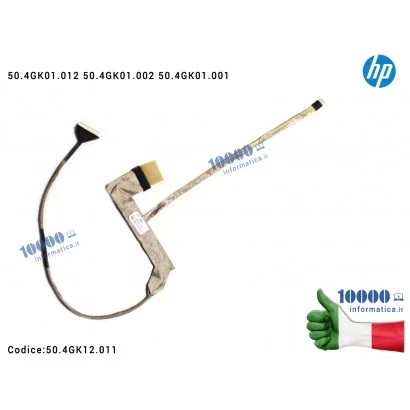 50.4GK12.011 Cavo Flat LCD HP ProBook 4520S 4525s 15,6'' LCD+CCD 50.4GK01.012 50.4GK01.002 50.4GK01.001 50.4GK12.011