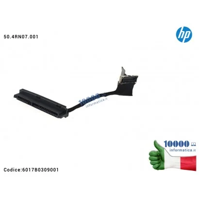 6017B0309001 Cavo Connettore Hard Disk HDD SATA HP DV6-6000 DV7-6000 DM4-3000 [10 cm] 50.4RN07.001 6017B0309001 6017B030901 D...