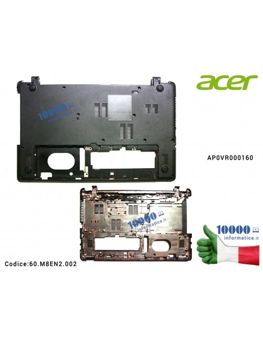 60.M8EN2.002 Bottom Case Scocca Inferiore ACER Aspire E1-510 E1-510P E1-532 E1-532G E1-532P E1-572 E1-572G E1-572P E1-572PG V...