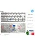 488590-061 Tastiera Italiana HP Pavilion DV5-1000 DV5-1100 DV5-1200 DV5Z DV5T (SILVER) AEQT6I00010 MP-05586I06920 506796-061