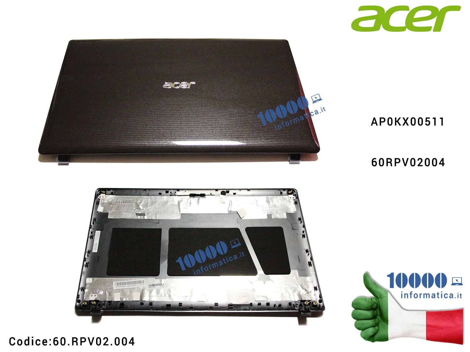 60.RPV02.004 Cover LCD ACER Aspire 5755G 5755 AP0KX00511 60RPV02004