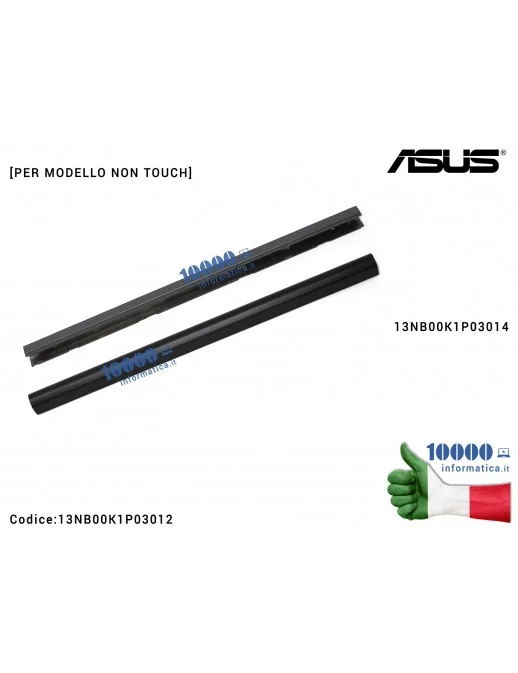 13NB00K1P03012 Copri Cerniere Coperchio ASUS N550 N550JA N550JV N550JK N550JX [NERO] LCD HINGECAP 13NB00K1P03014