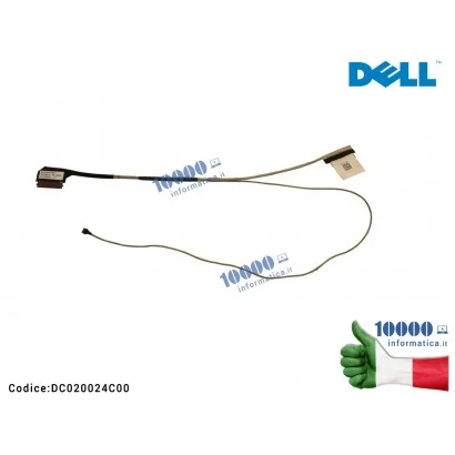 MC2TT Cavo Flat LCD DELL [30 PIN] (HD) Inspiron 15-5000 3559 5555 5558 5559 5758 Vostro 3558 3559 0MC2TT CN-0MC2TT DC020026Q00