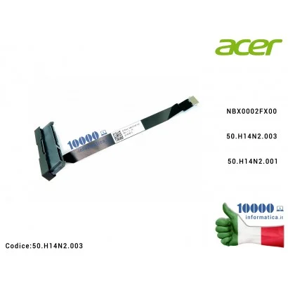 50.H14N2.003 Cavo Hard Disk FFC HDD ACER Aspire A315-33 A515-52 A515-52G A515-52K AN515-52 AN515-53 AN515-54 AN715-51 EH5AW N...