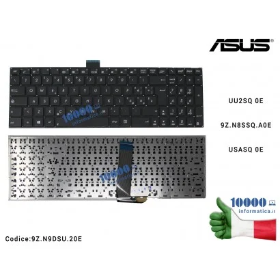 0KNB0-612RND00 Tastiera Italiana ASUS S500 S500C S500CA S550 S550C S550CA S550CM S550CB V500 V500C (NO FRAME) (FLAT CORTO) 0K...