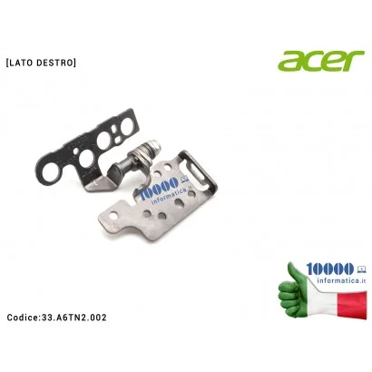 33.A6TN2.002 Cerniera [DX] Hinge ACER Aspire A317-33 A317-53 A317-53G [LATO DESTRO] 33A6TN2002 33.A6TN2.002