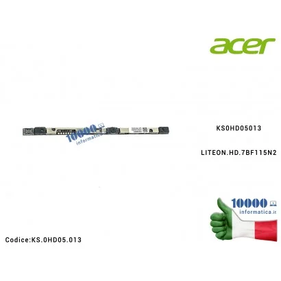 KS.0HD05.013 Webcam + Microfono ACER Aspire A715-73G Swift SF114-32 SF313-51 SF314-41 SF314-54 SF315-52 SF514-54T Spin SP513-...